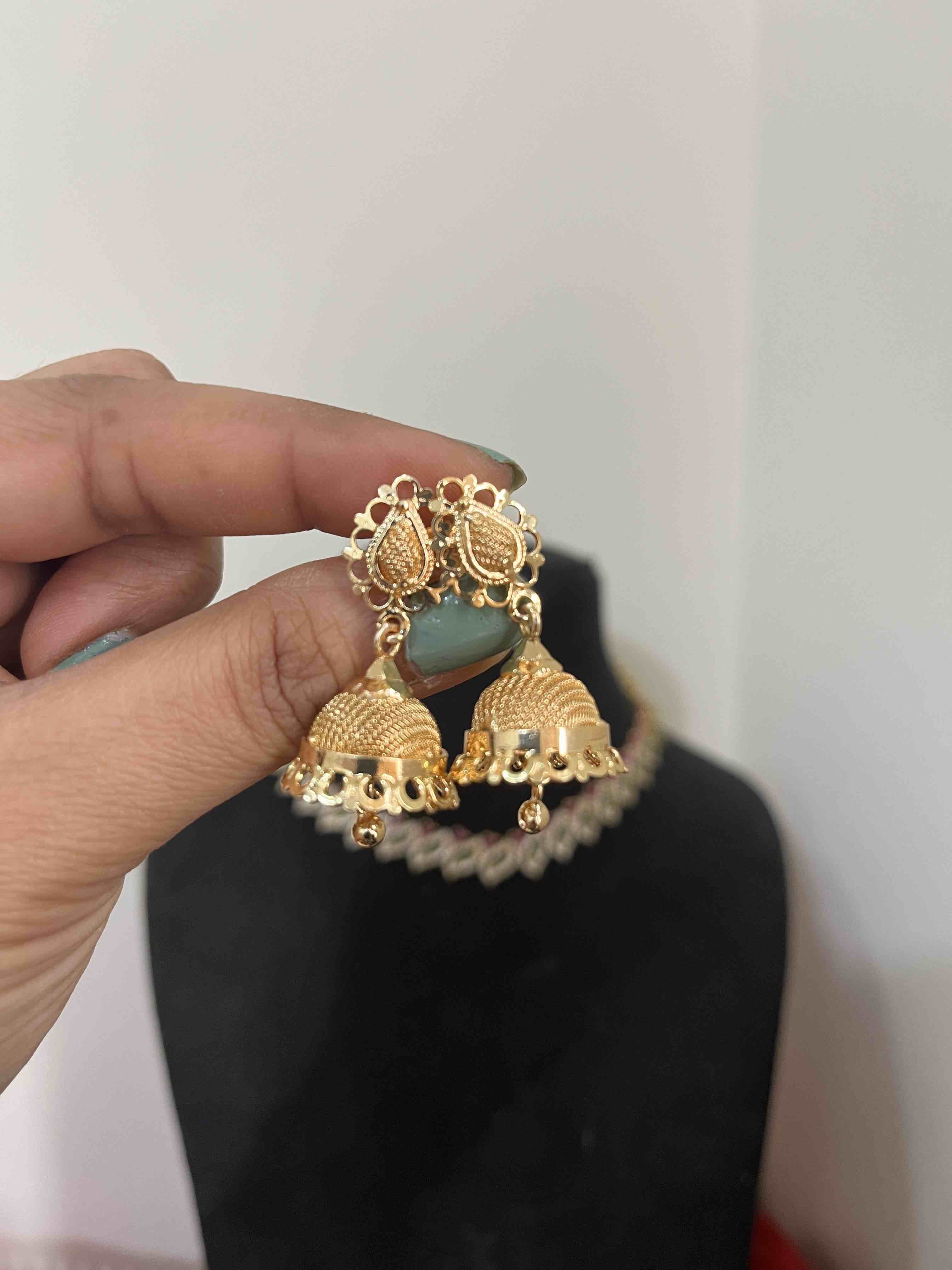 Oxidized Long Jhumka Earrings EthniQ