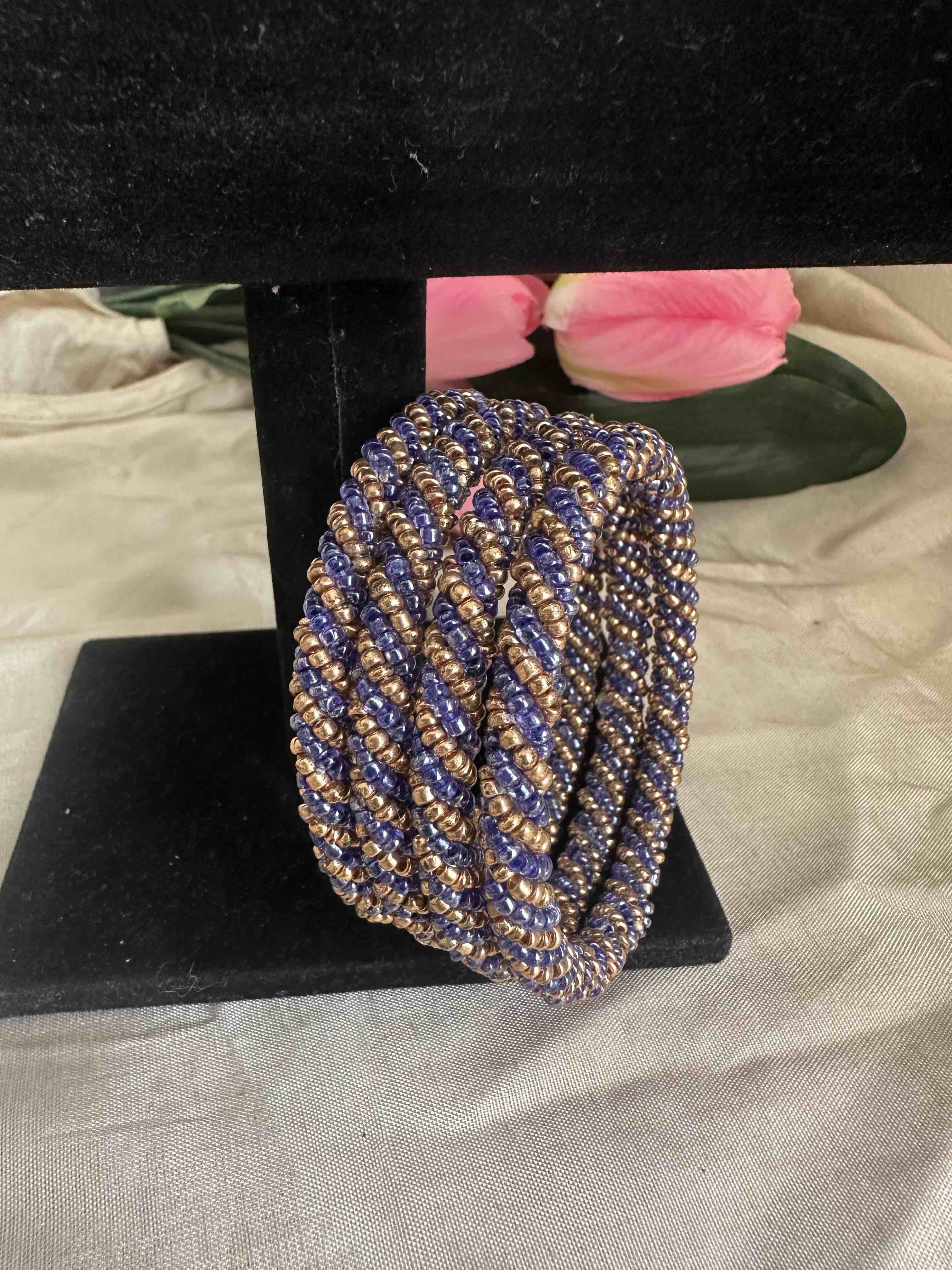 Beautiful Beads Bangle Set of EthniQ