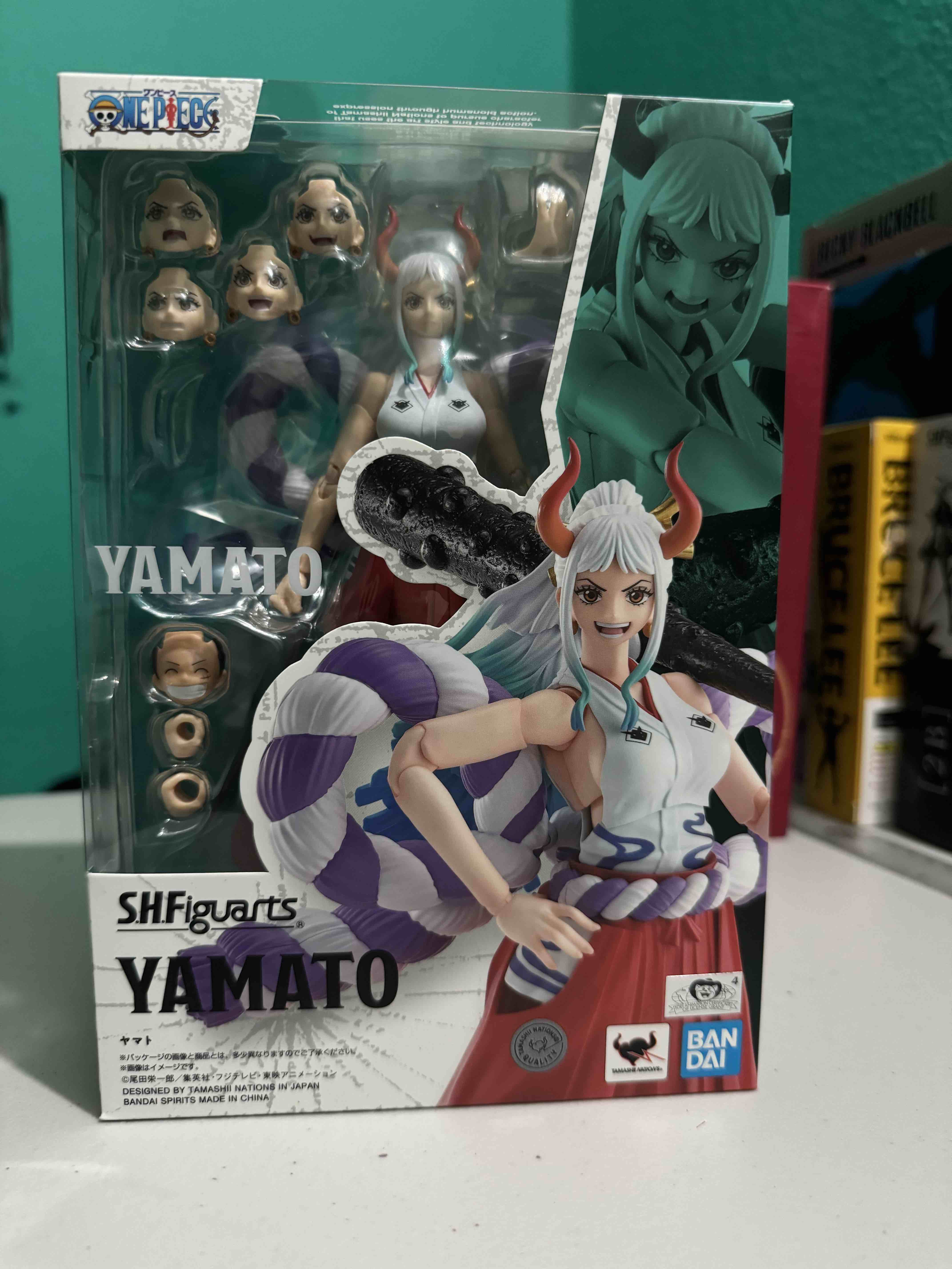 CAJA CON DETALLE* One Piece S.H.Figuarts Yamato | YannickToys