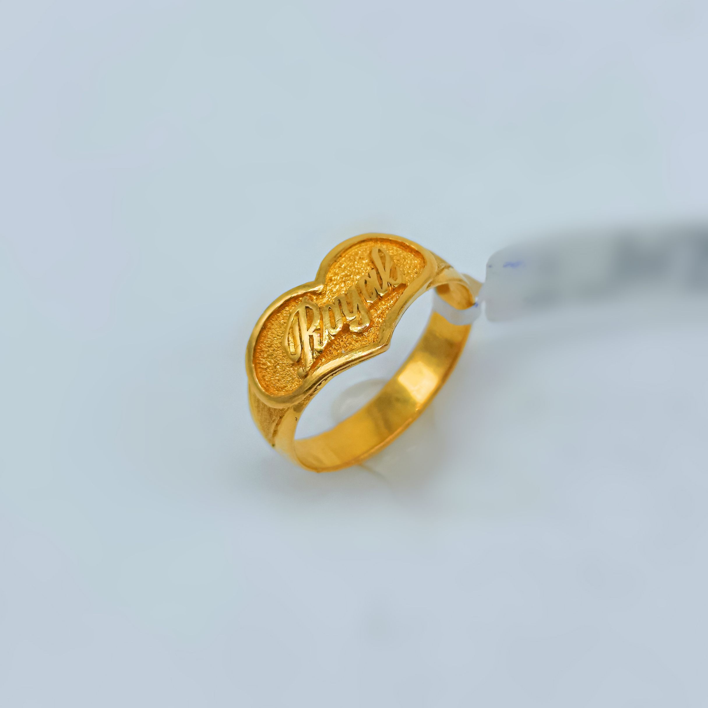With Name Hindu Wedding Ring Ring 22k Tharakans Royal Jewellery