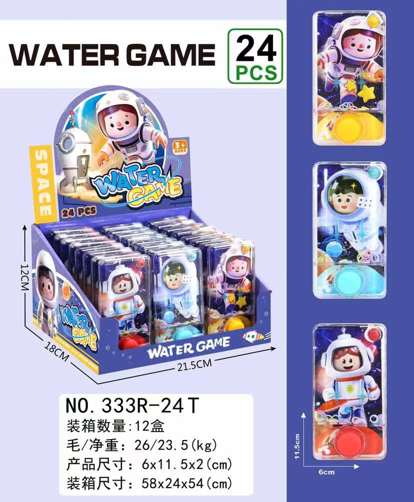 Space Single Button Water Game 333R-24T