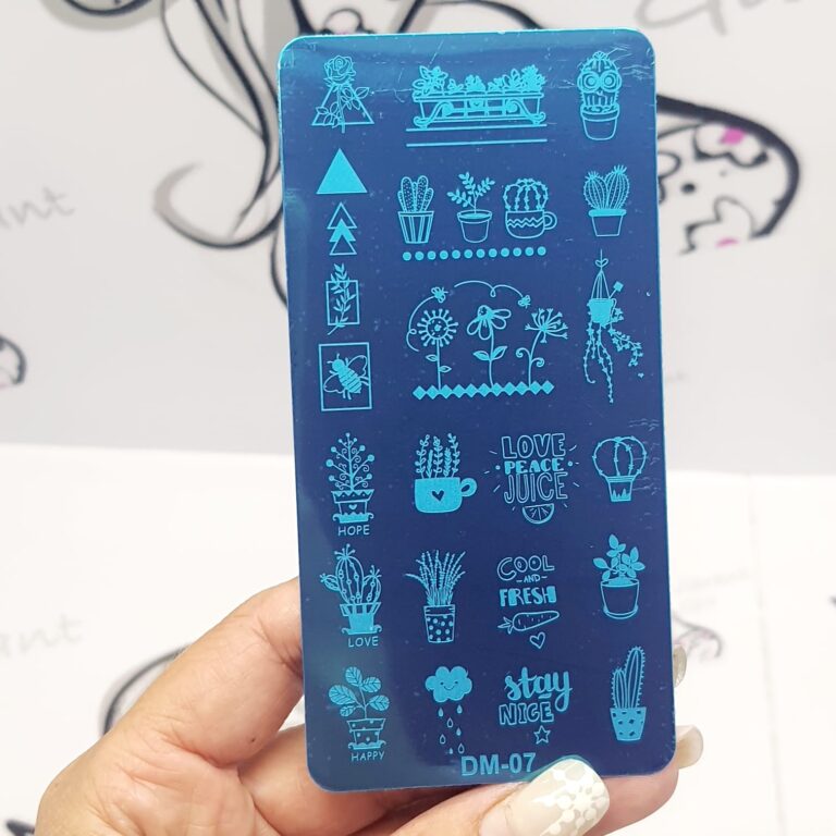 Stamp Plate - XYZ02 | Vibrant Glo Exclusive