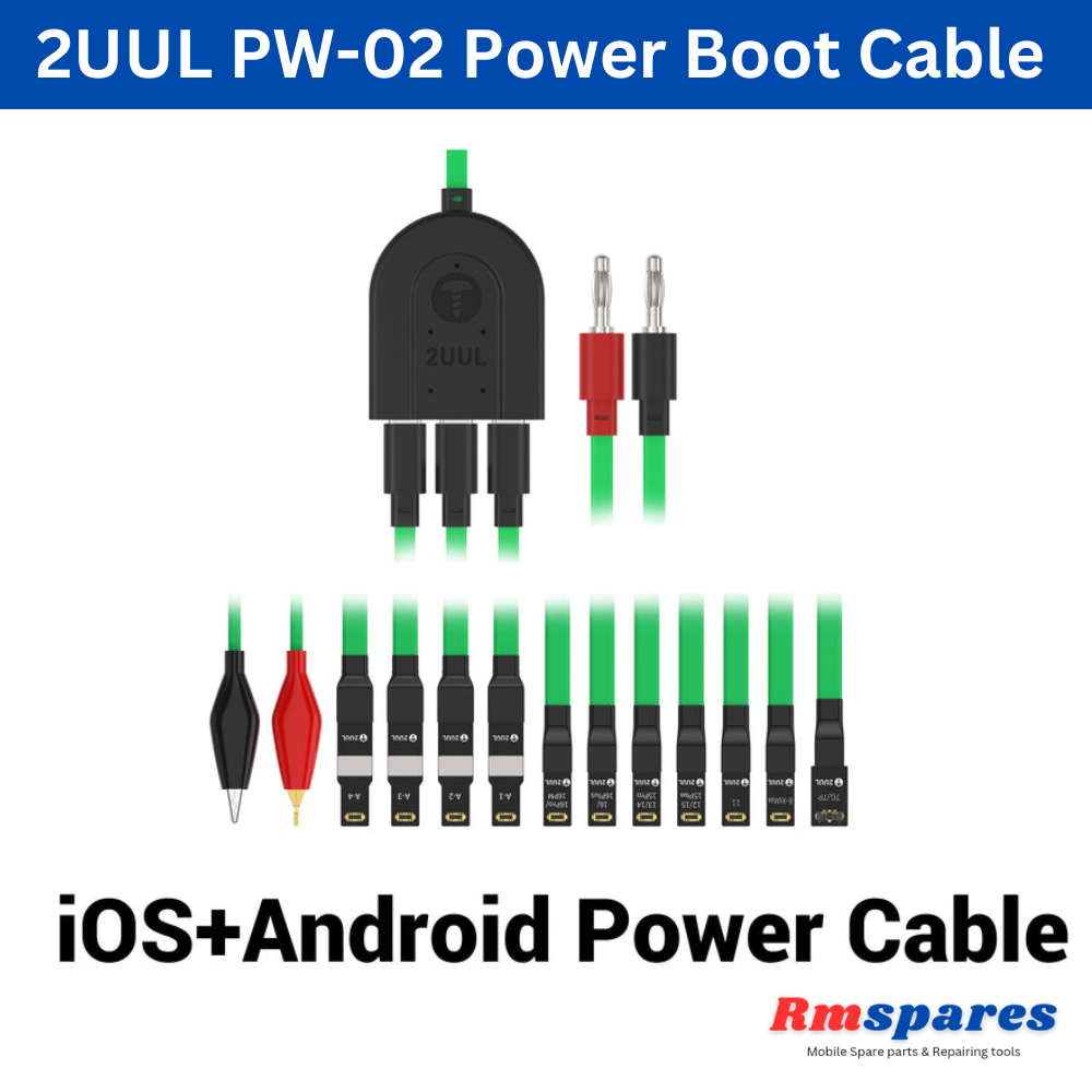 2UUL PW-02 Power Boot Cable (ios+android) | Rajveer Mobile Spares.in