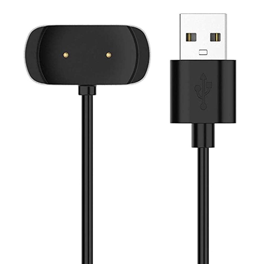 Kissmart Charger Cable for Amazfit GTS 2 GTS 2 Mini GTS 2e GTR 2 GTR 2e GTS 4 Mini T Rex Pro Bip 3 Bip U Zepp E Z USB Charging Cable Dock Cord 3.3ft Smartwatch Accessories Black MATAJI MOBILE ACCESSOR...