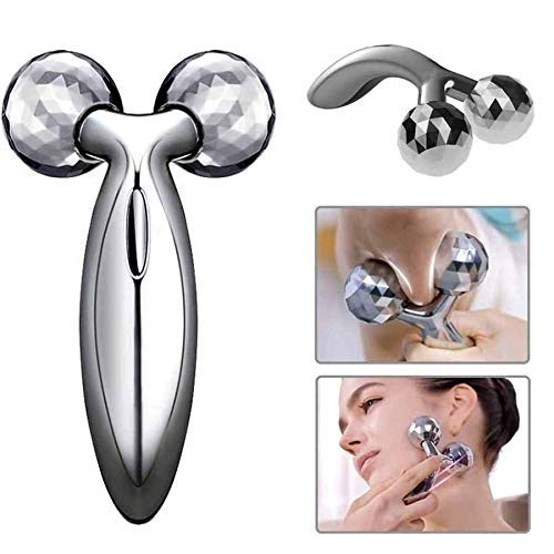face BODY roller 未使用 3D Y-Shape Face Body Roller Massager for Firming Beauty