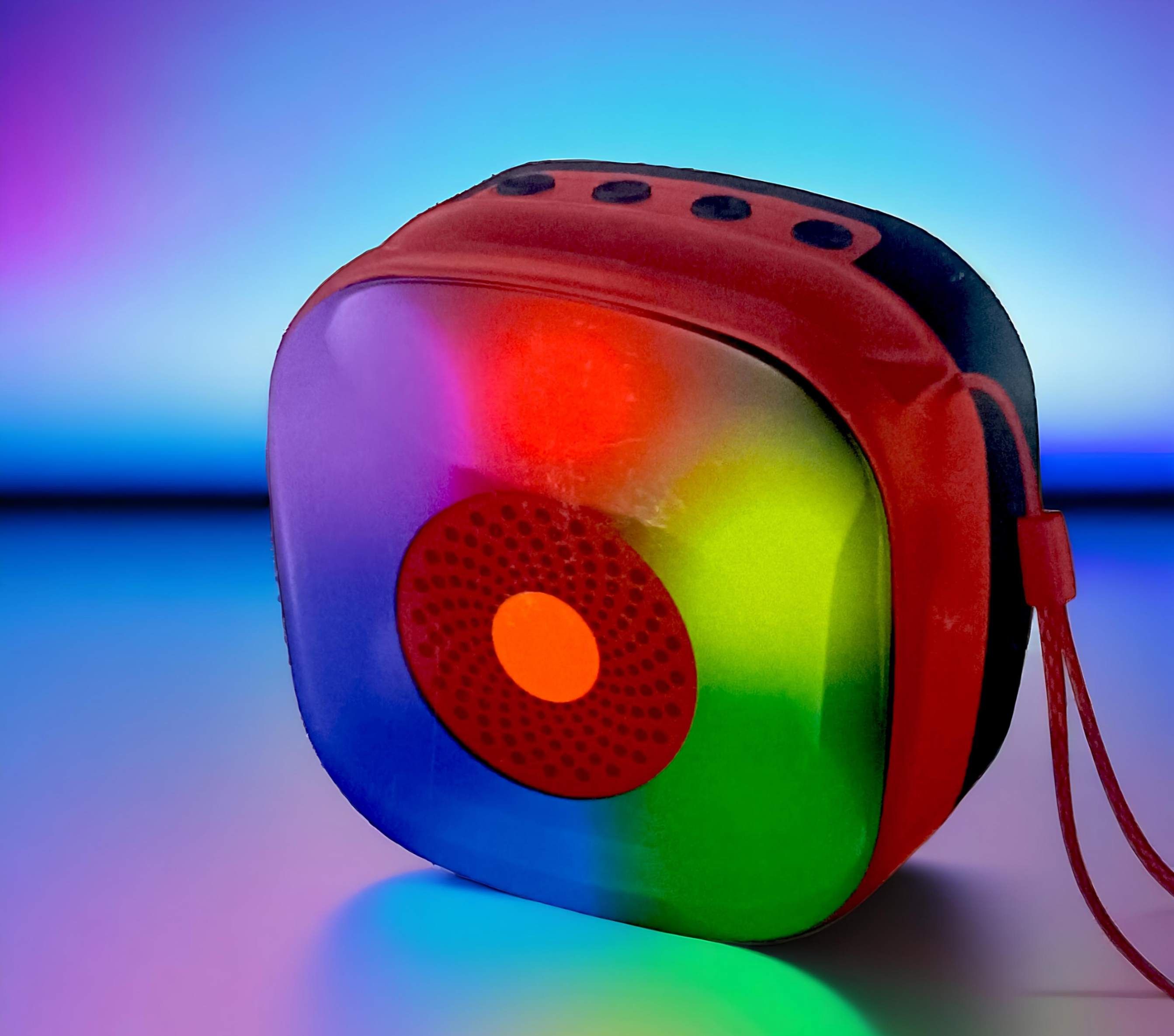 Bluetooth portable wireless speaker Rechargeable with RGB light