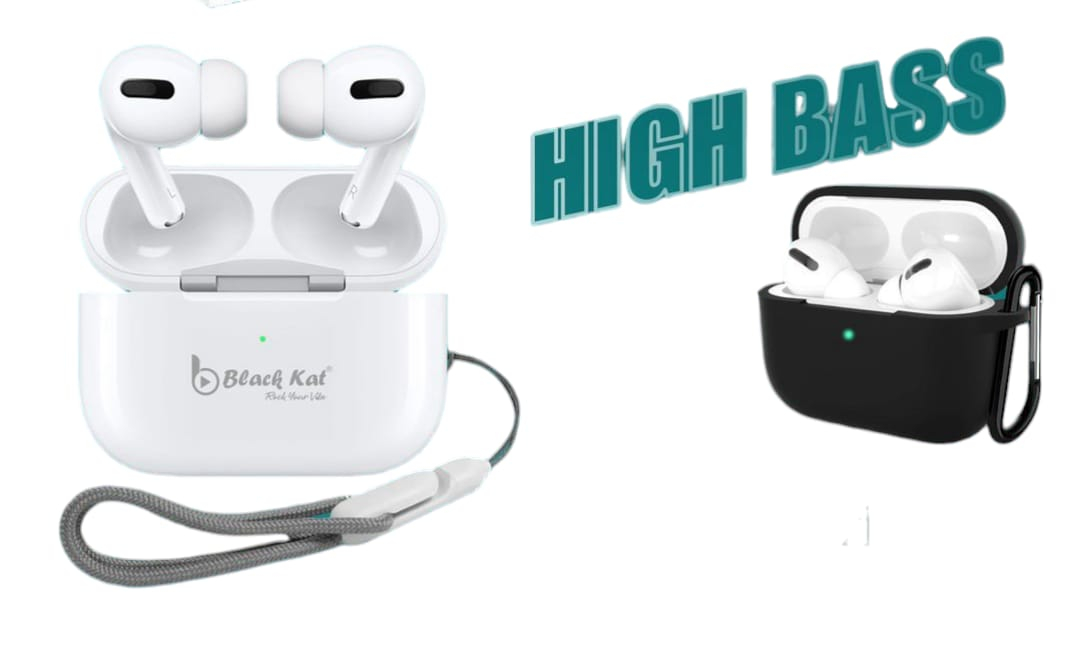 Black Kat AirFly 624 TWS Earbuds | 45H Backup | High Bass