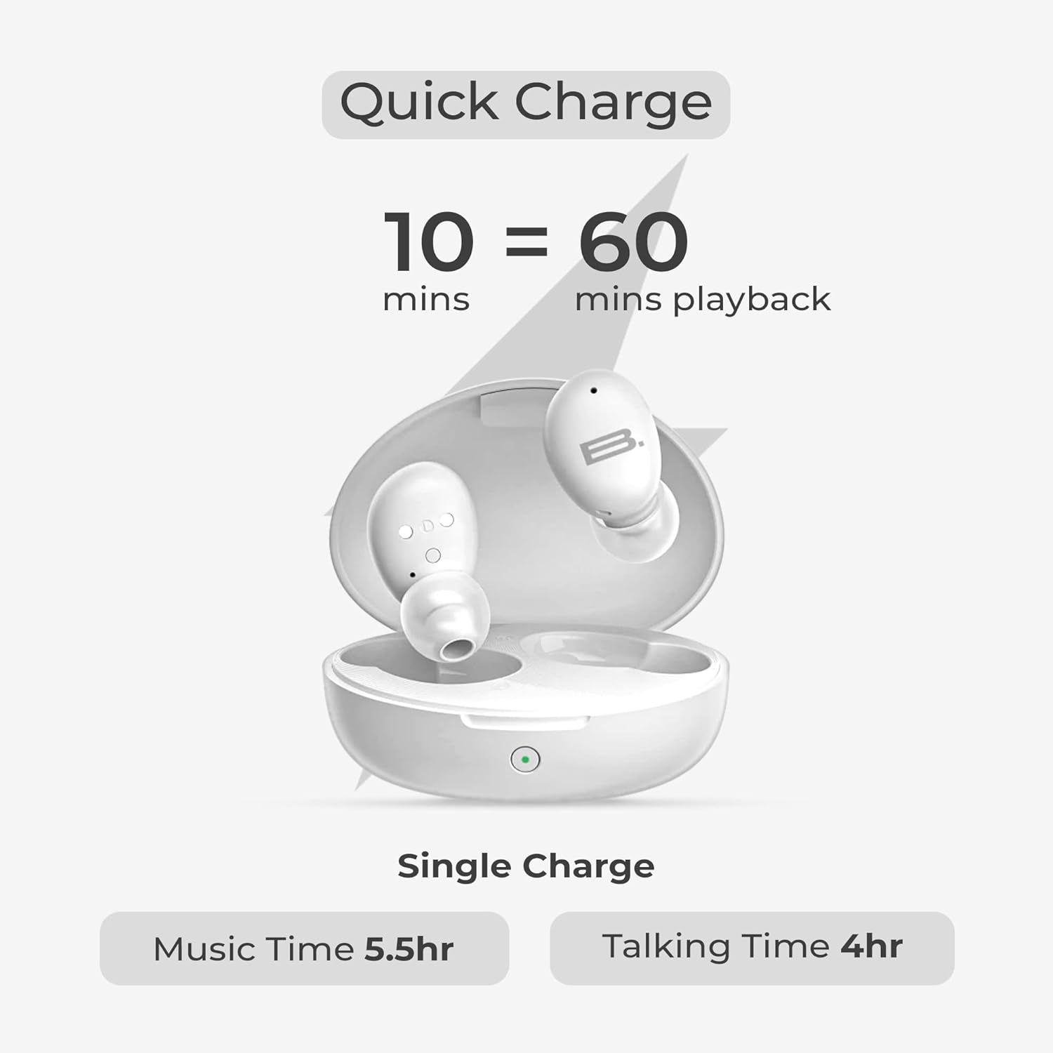 BREBEL ENC Truly Wireless Earbuds APTX Adaptive In-Ear Headphones