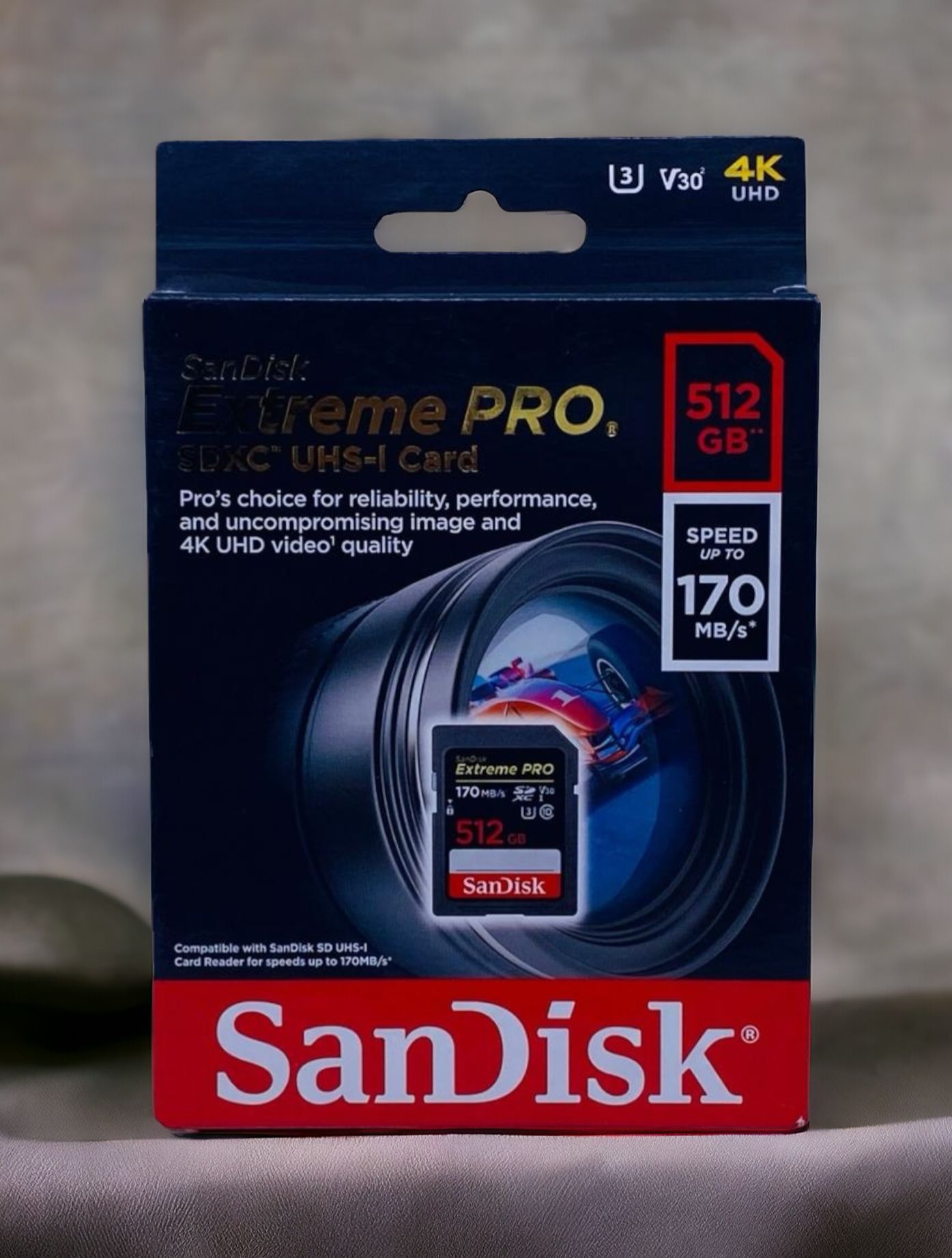 SANDISK EXTREME PRO SDXC UHS-I CARD 512GB Gadgets Oman