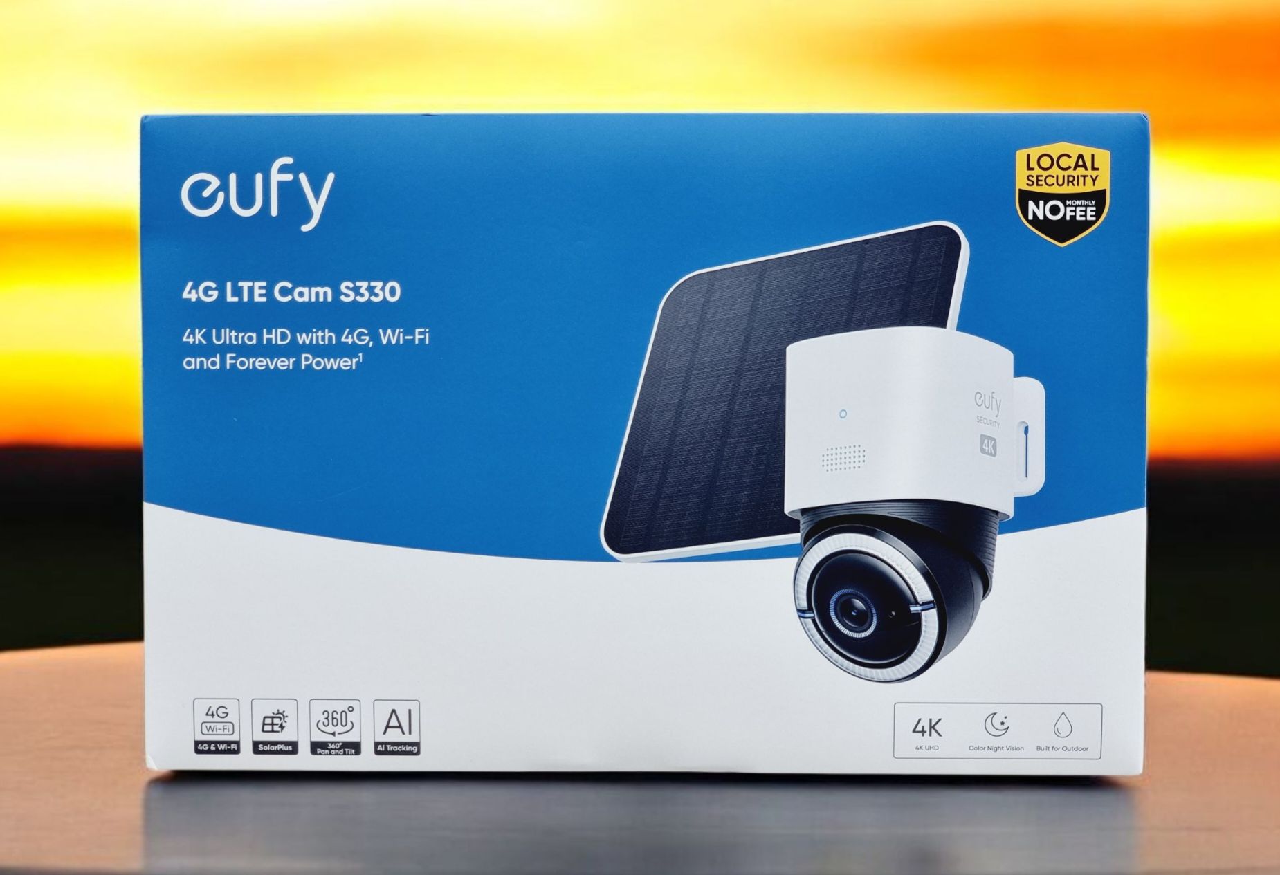 Anker Eufy 4G LTE Cam S330 + Smart Display Anker セキュリティ