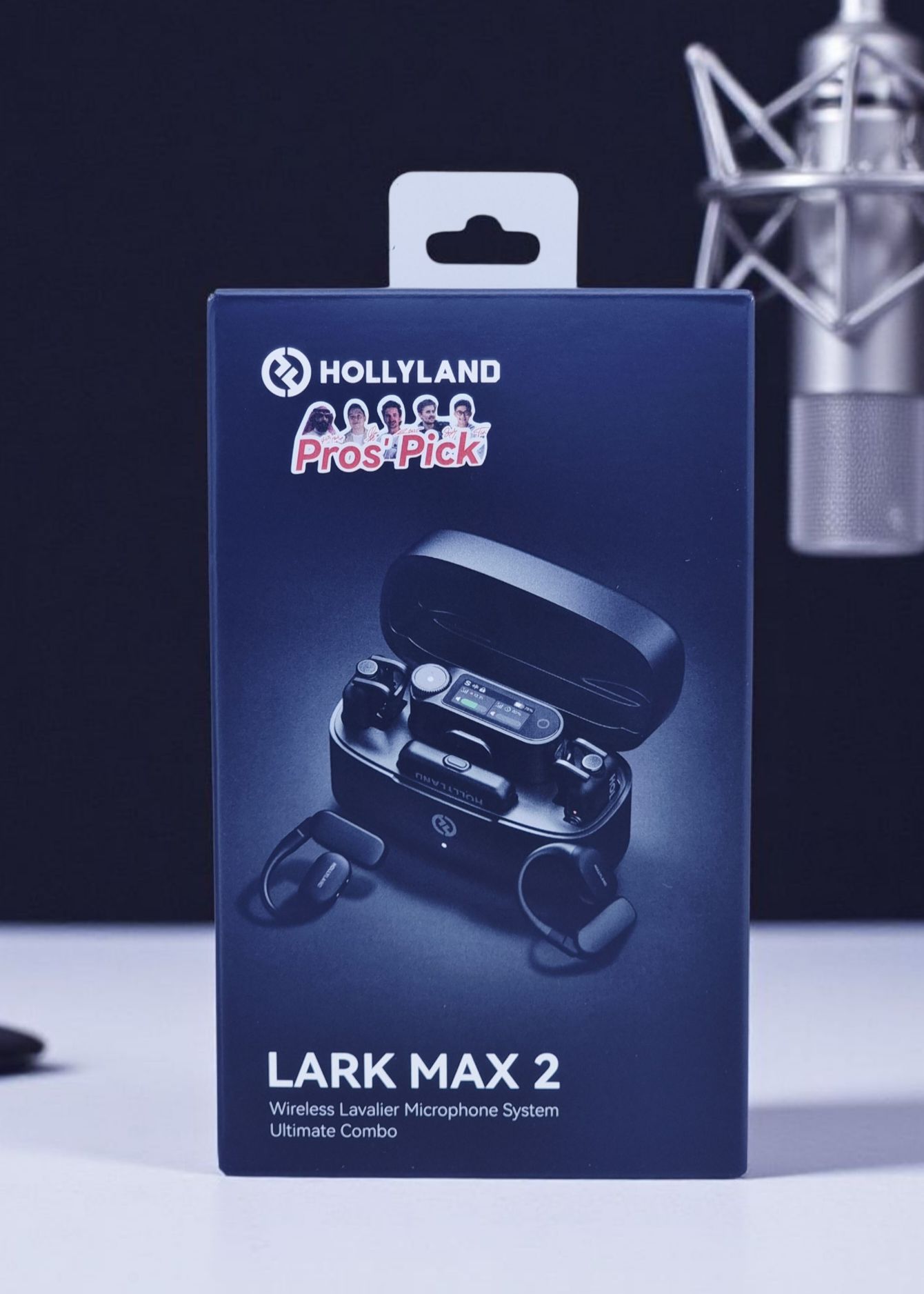 Hollyland LARK MAX 2 Ultimate Combo 未使用品 Hollyland Lark MAX 2 Combo 4-Person Version ワイヤレスマイク Lark