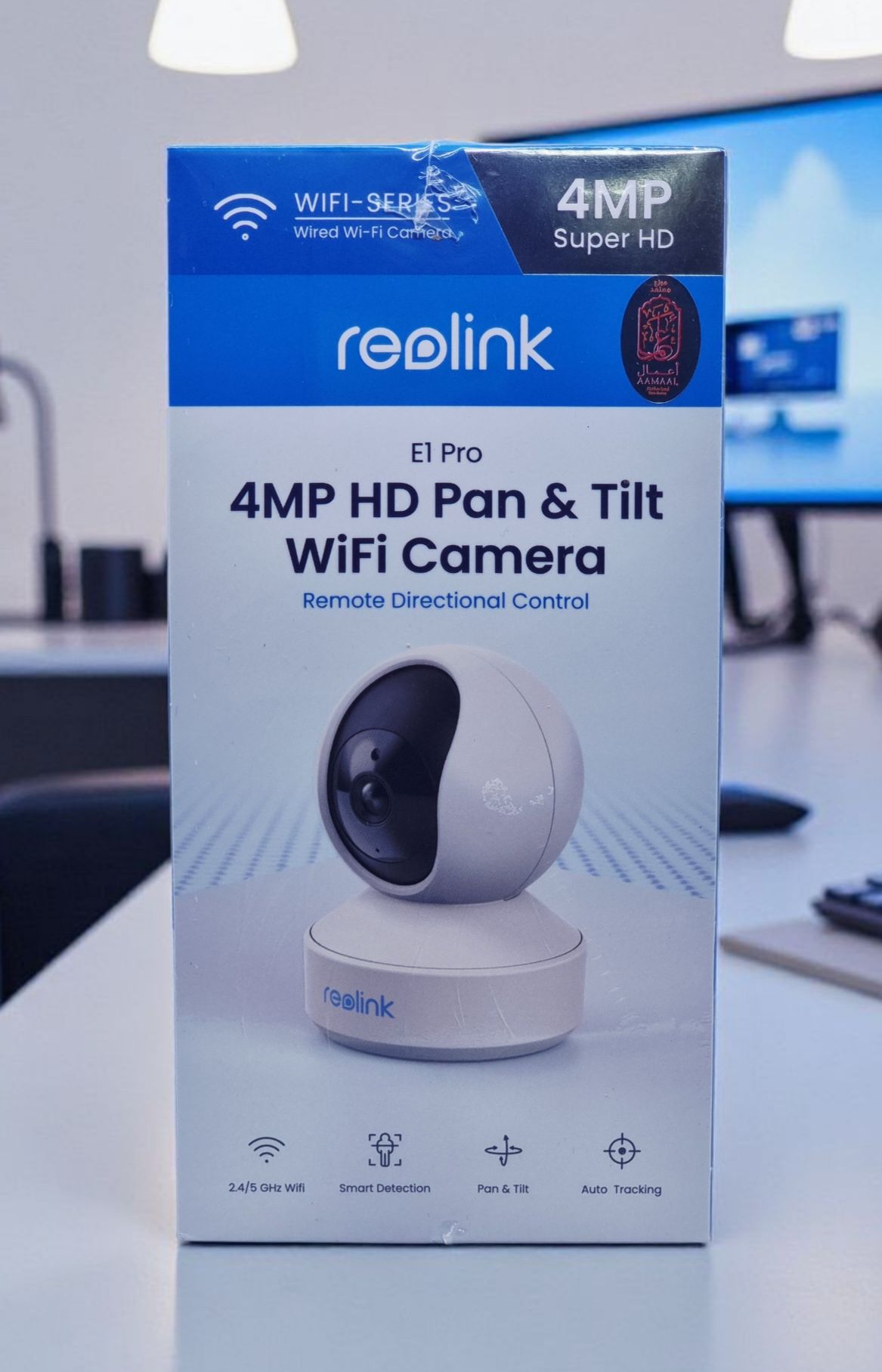 REOLINK 4MP HD PAN TILT WI-FI CAMERA E1 PRO Gadgets Oman