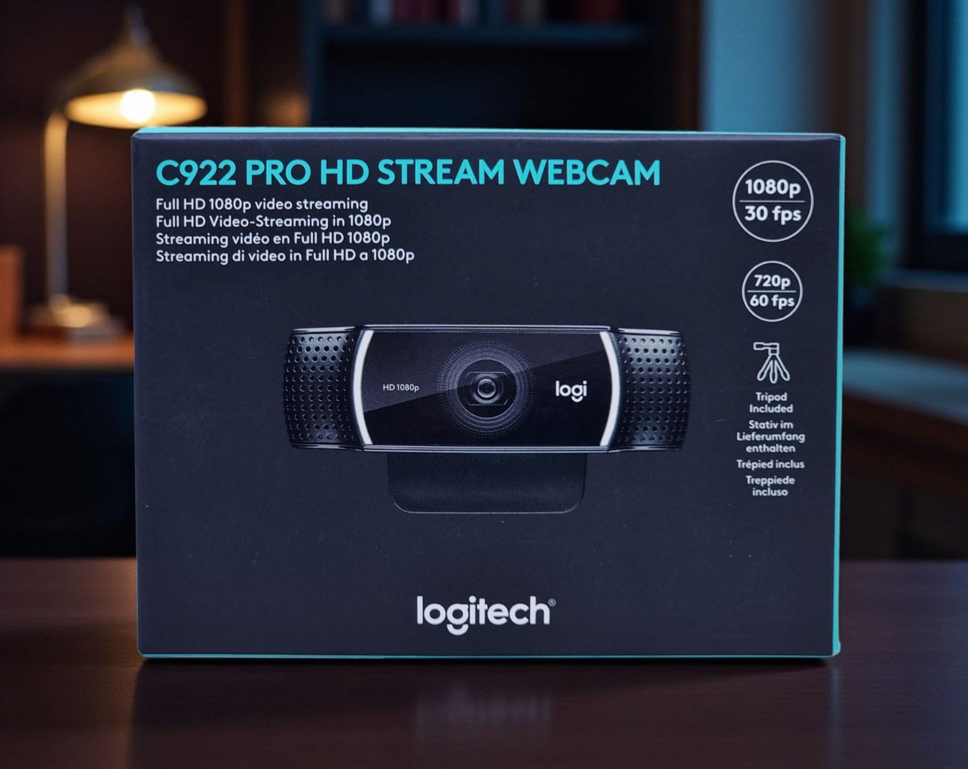 LOGITECH C922 PRO HD STREAM WEBCAM | Gadgets Oman