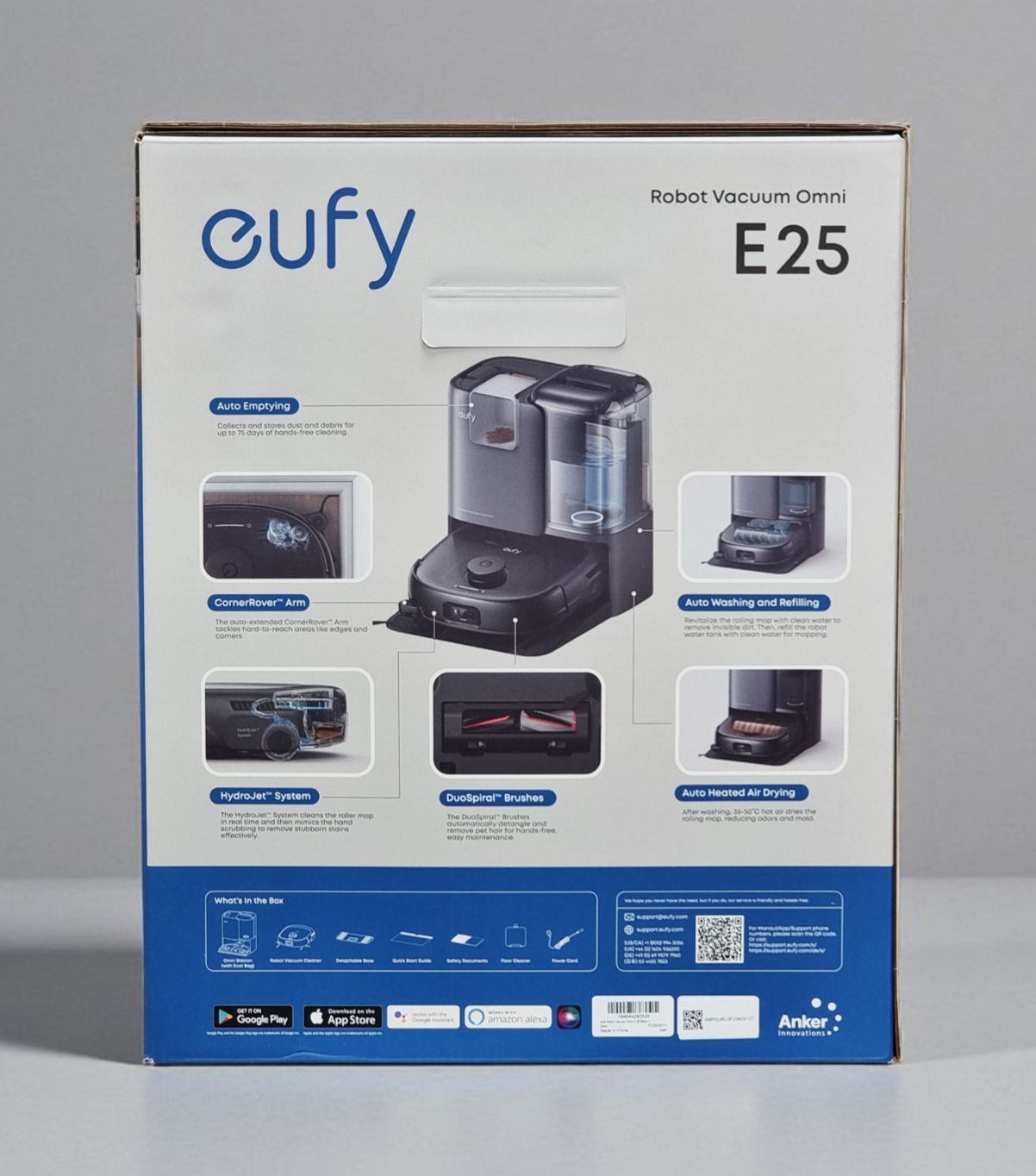 ANKER EUFY ROBOT VACUUM OMNI E25 | Gadgets Oman