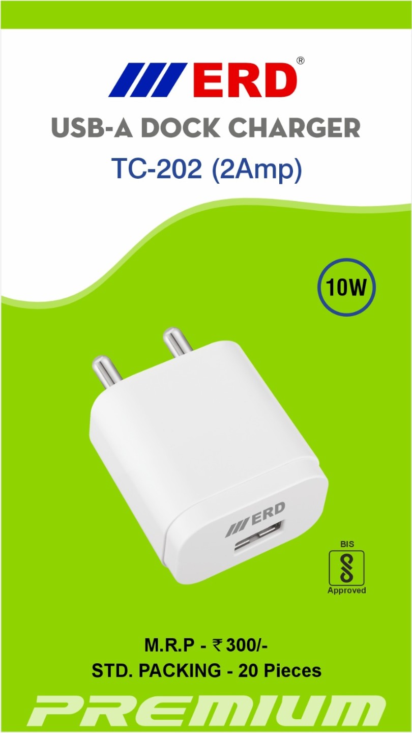 Dock Charger Erd Charger Price Amp 10W ERD TC 202 USB A Dock