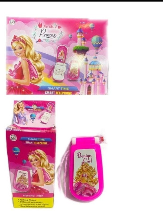 Barbie Toy Barbie Touch Phone Barbie Mobile (single Button) Kamal