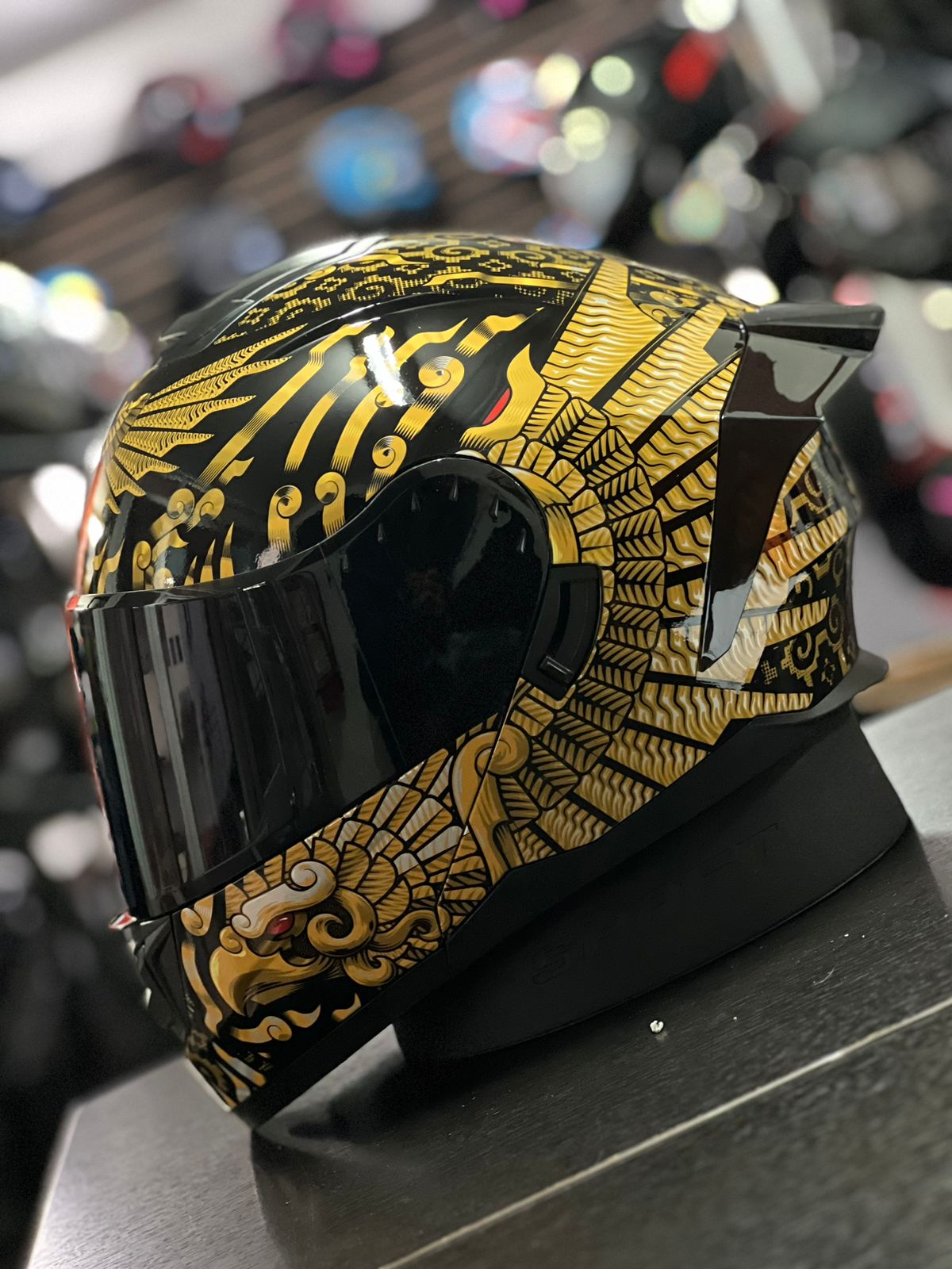 Kov Cascos Bikers Casco Kov Casco Fusina Negro CASCO KOV SPECTRUM