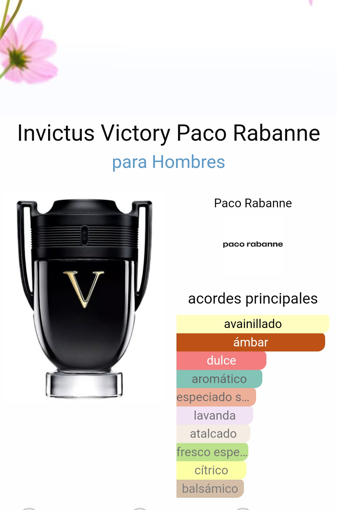Paco Rabanne Invictus Intense Notas Eau De Toilette Paco Rabanne