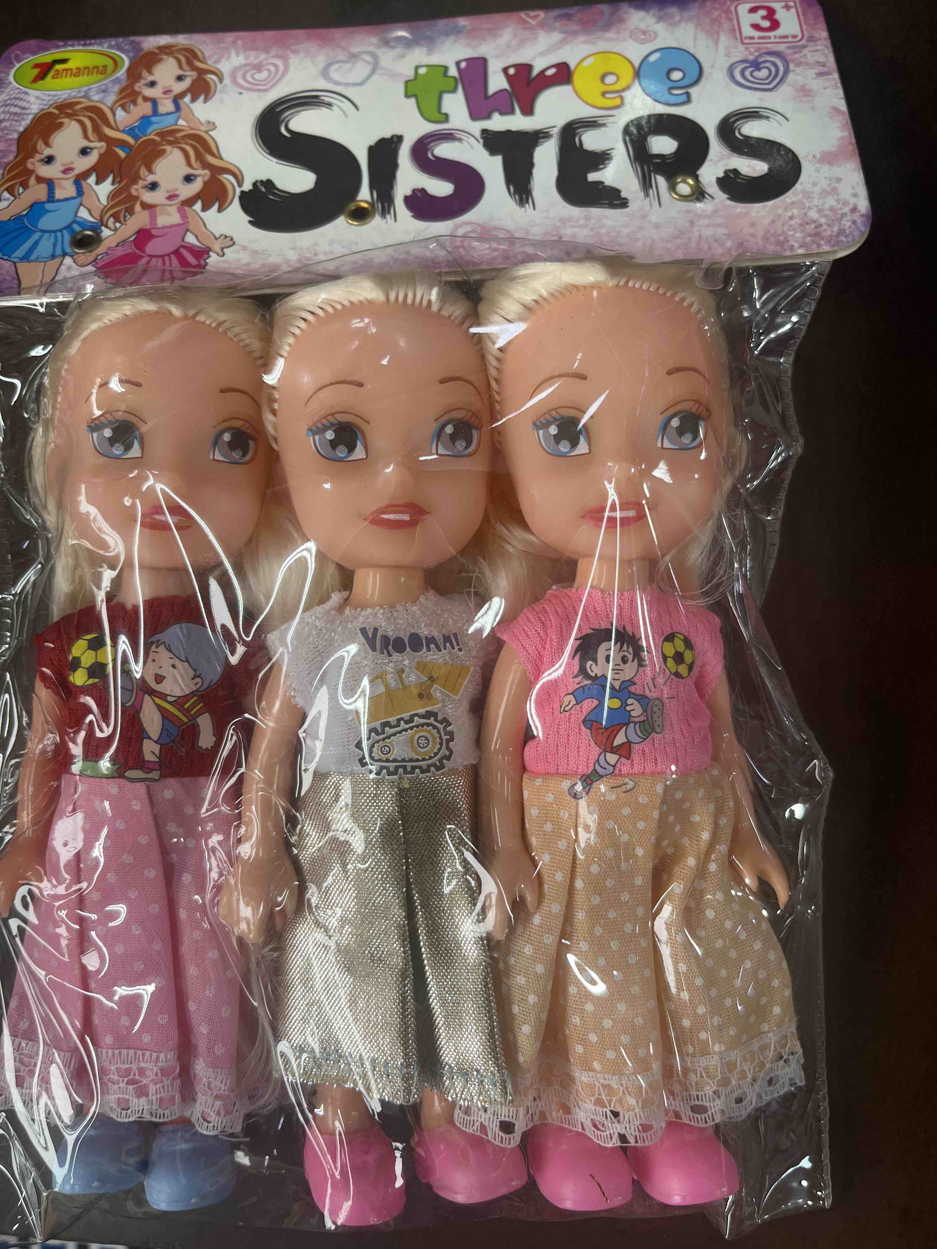 THREE SISTERS DOLL KRISHNA TOYS