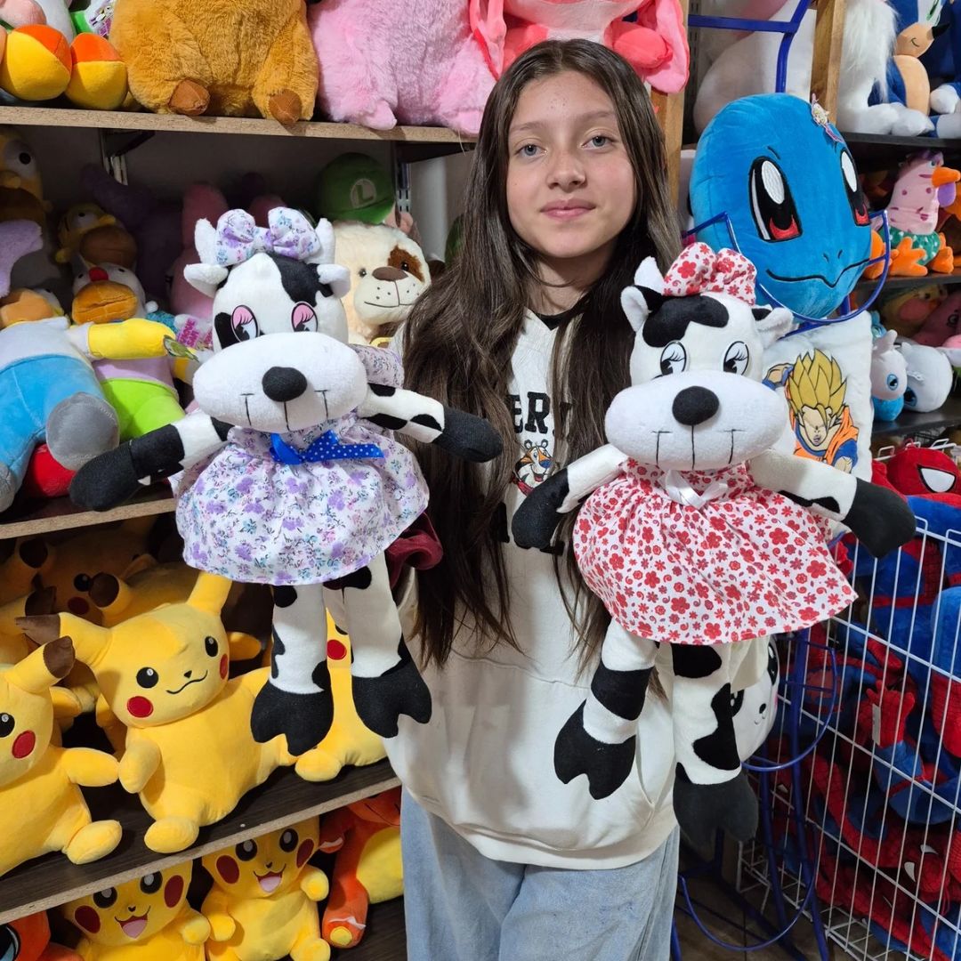 cava con vestido nacional 35cm Peluches Quique Sam