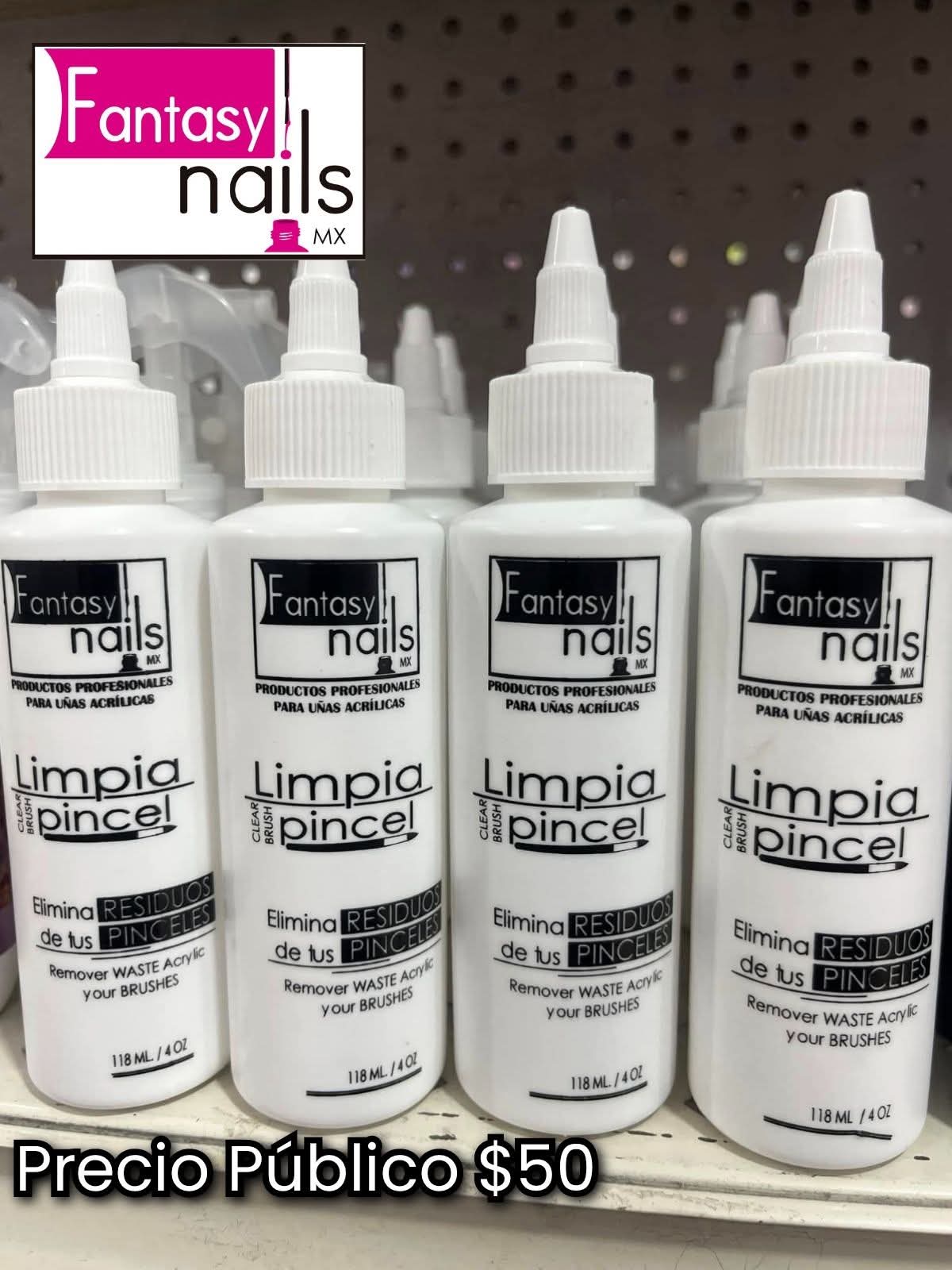 Uñas Acrilicas Como Limpiar Mis Pinceles Limpiador Pinceles Nails