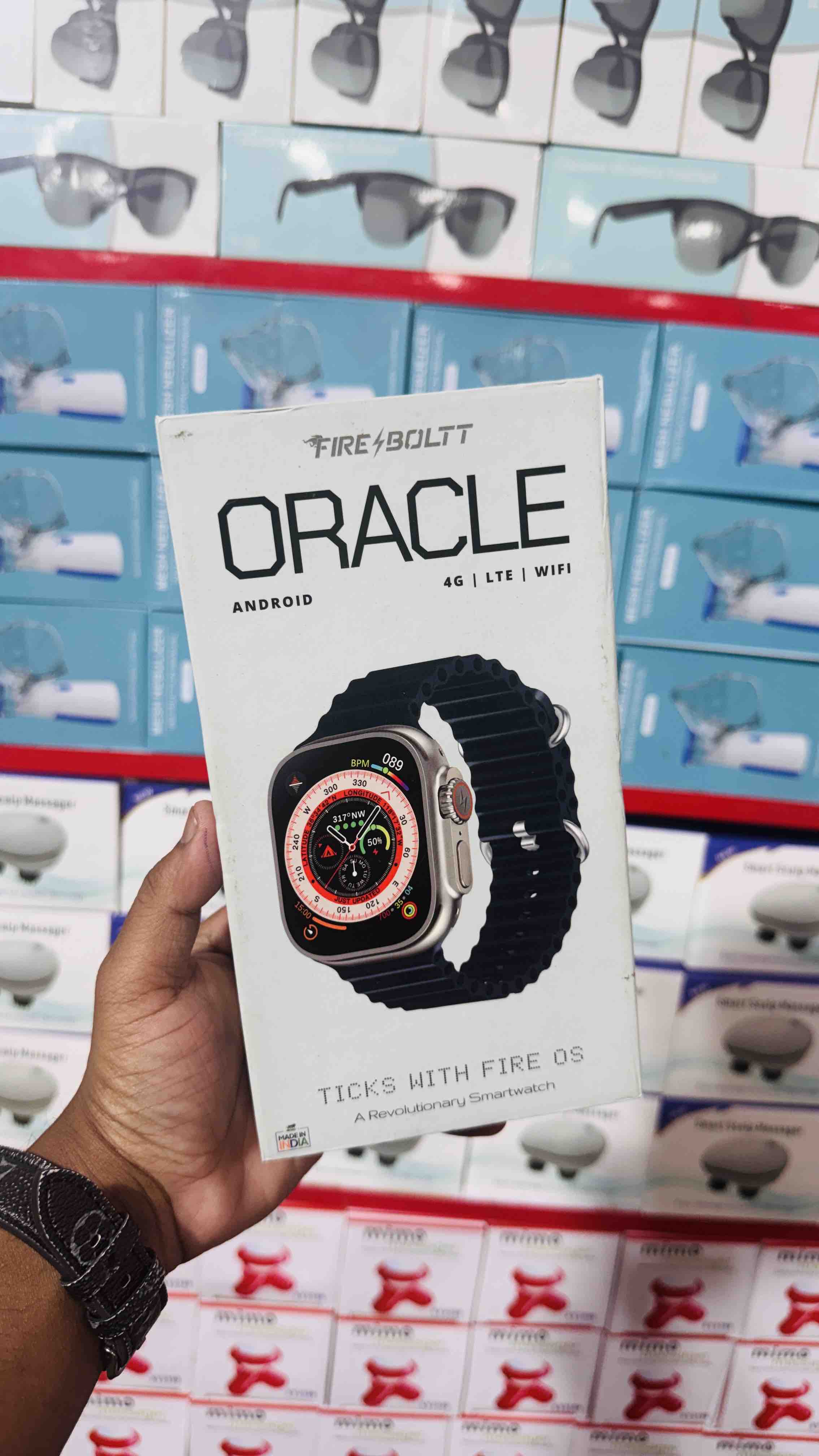 Oracle Firebolt 100% orignal sim smart watch | Swastik accessories
