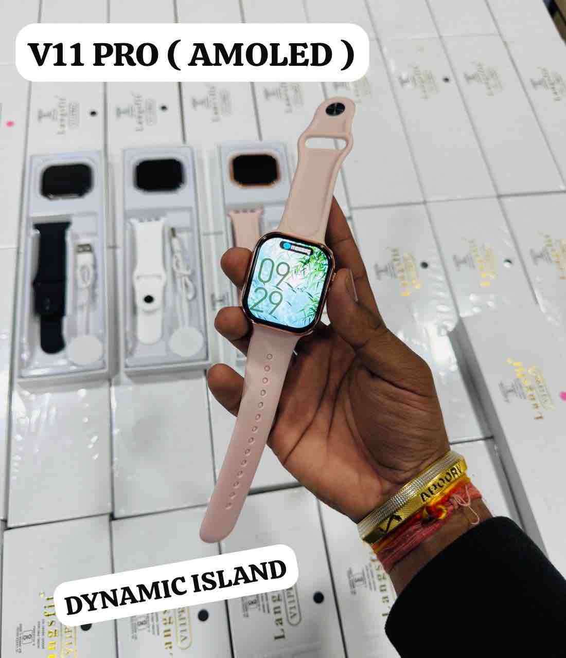 V11 pro amoled ( imported ) dainamic island (W2301) | Swastik accessories