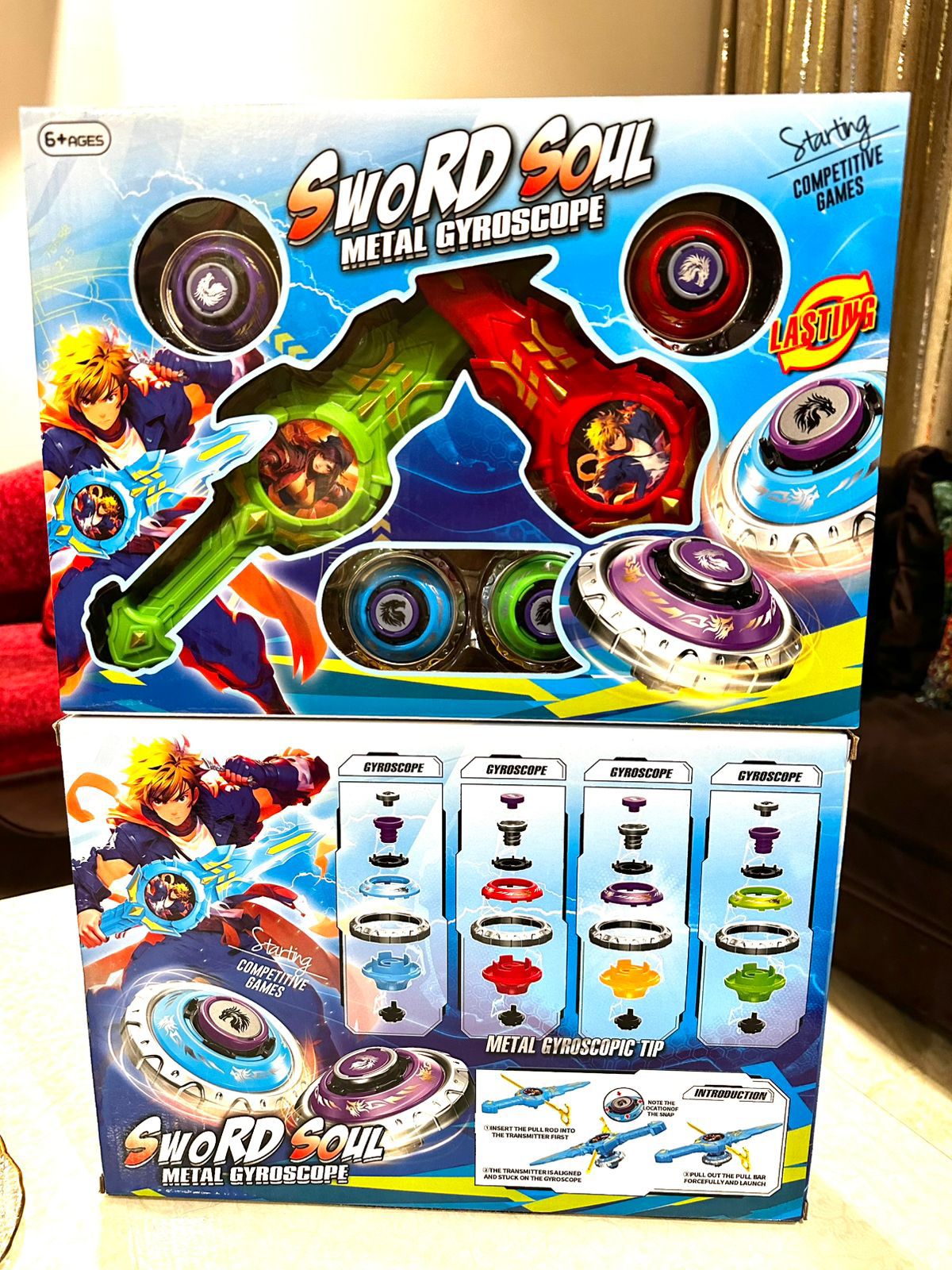 1007-7 sword soul metal gyroscope (4) | Pee Pee & SONS