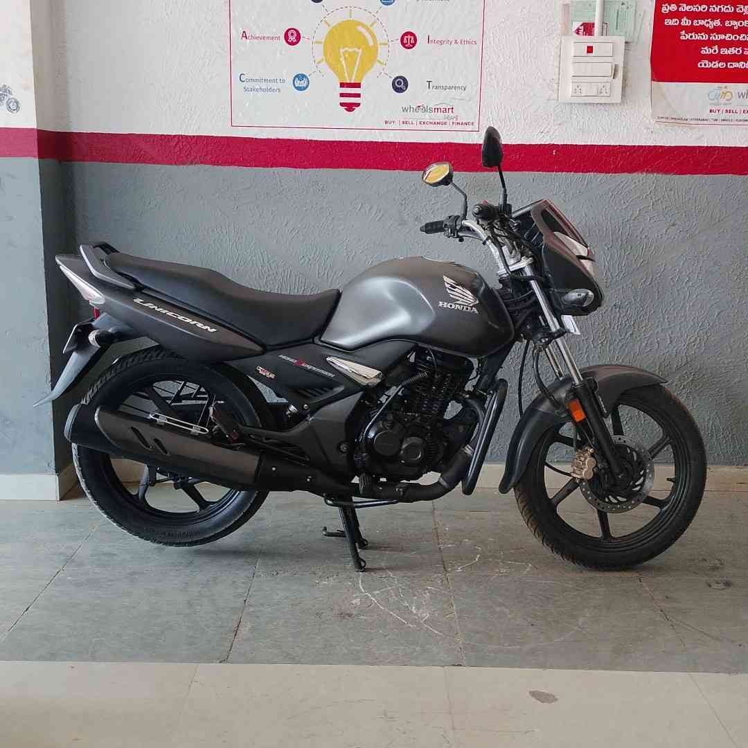 Honda Unicorn 160 Grey Honda Unicorn 160 Bs6 Grey Colour Unicorn