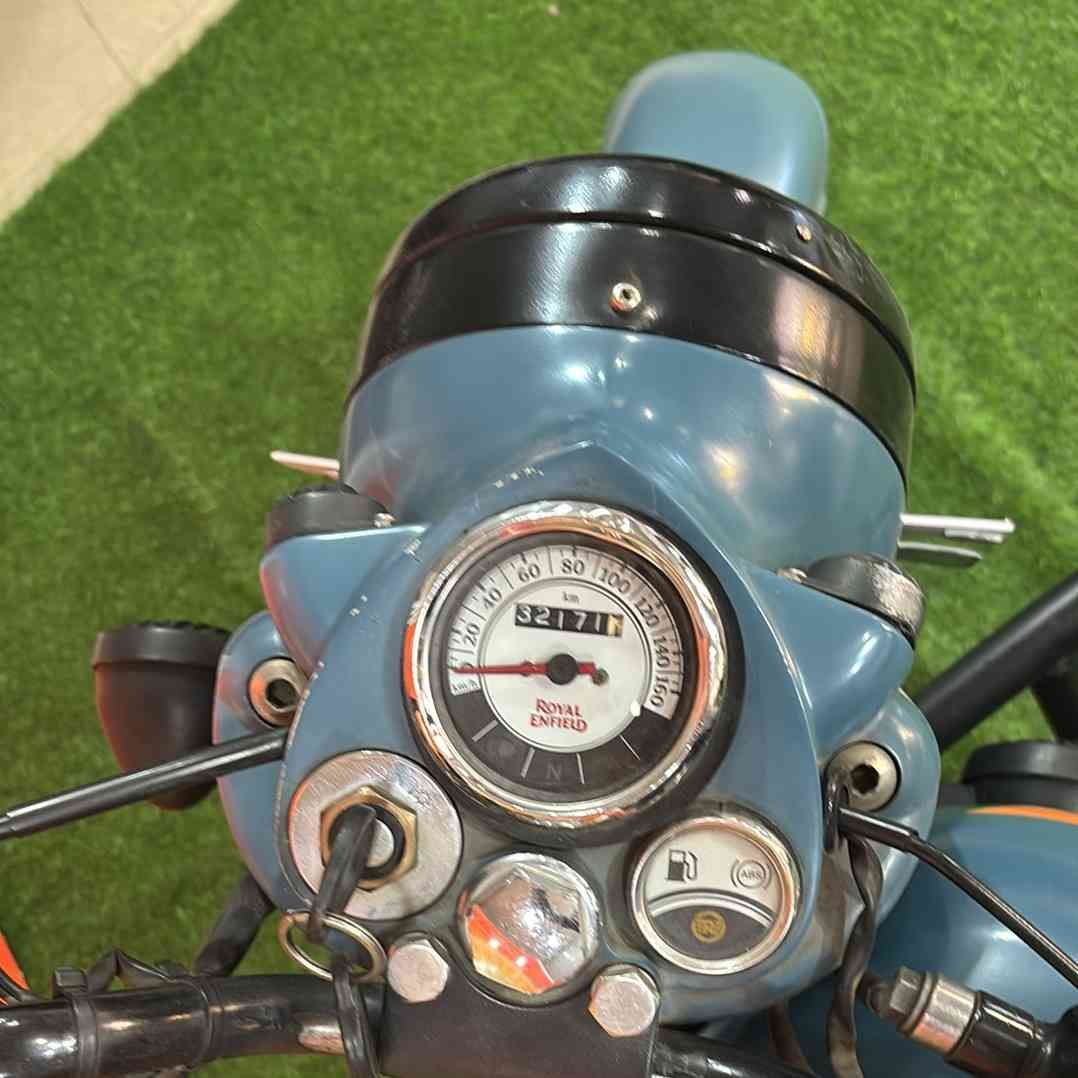 BULLET CLASSIC 350 Signal Airborne Blue Wheelsmart