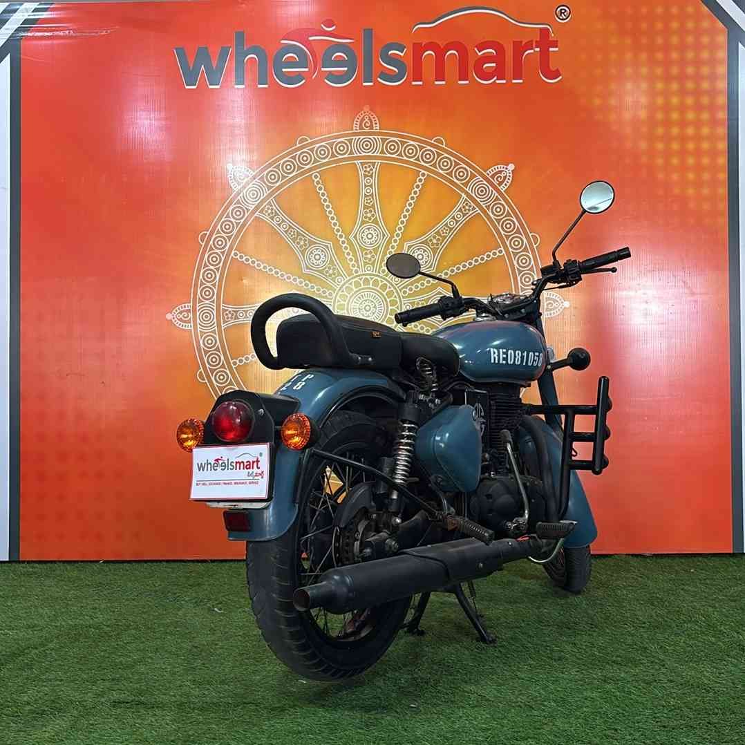 BULLET CLASSIC 350 Signal Airborne Blue Wheelsmart