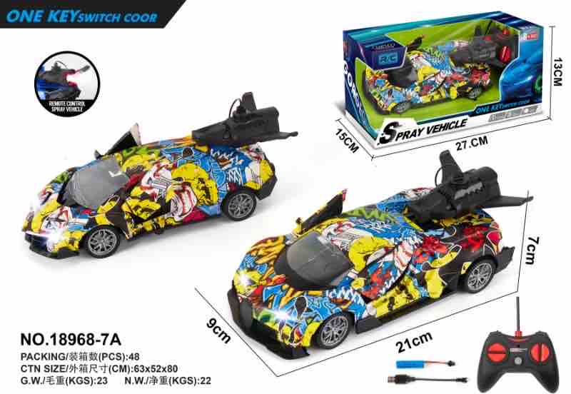 SPRAY BUGGATI WITH GATE OPEN GBX TOY WORLD