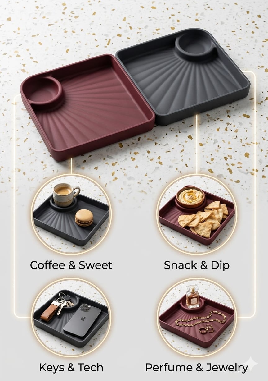 Silicone plate 3pc set