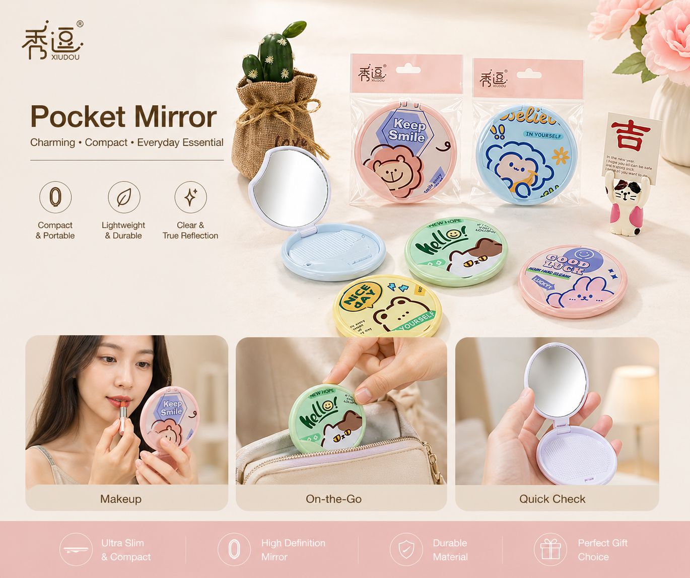 Mirror with comb🪞
