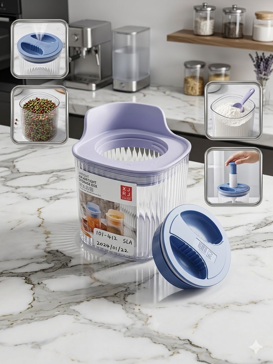 Food container seal proof lid