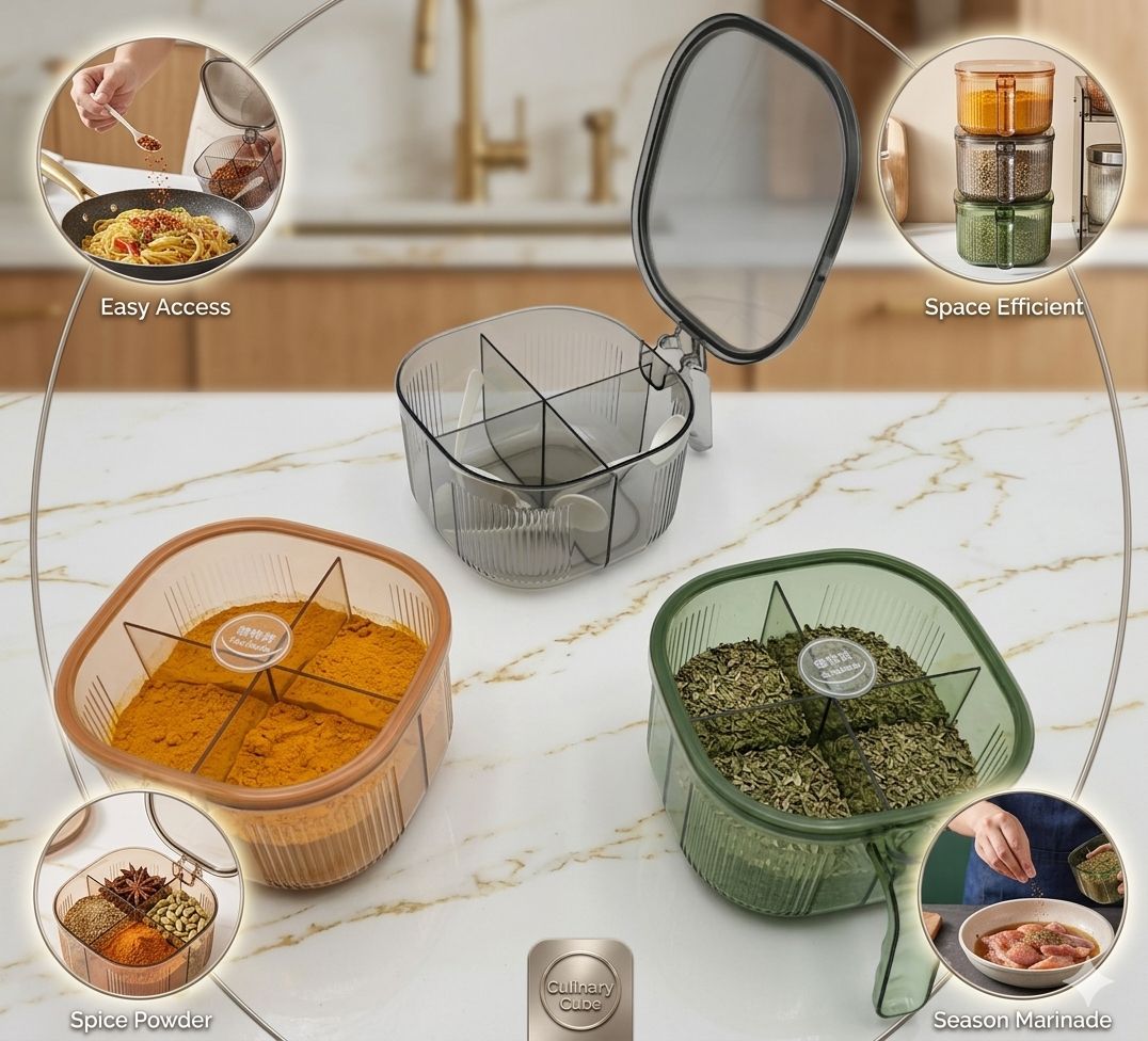 Acrylic Spice Box