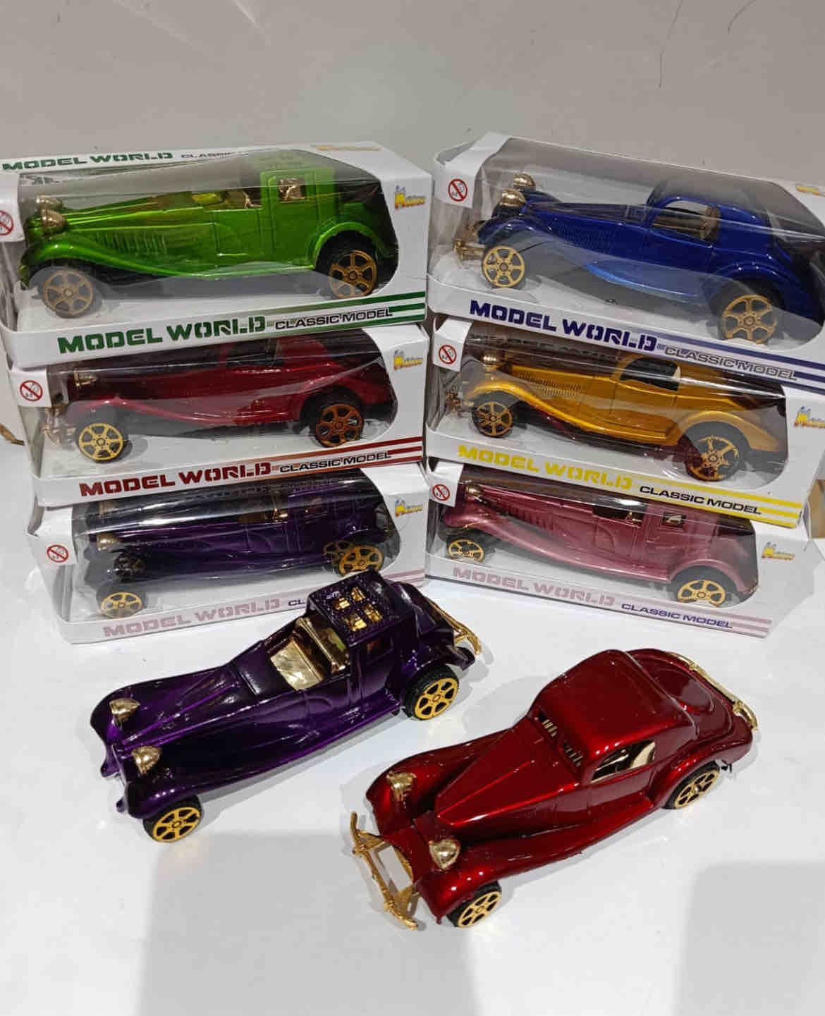 Pull back vintage car Krishna toys