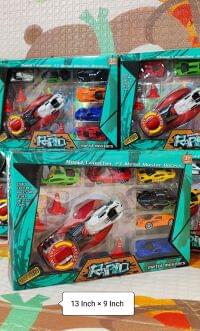 Rapid Car Launcher Set With 7 Cars Big Size (13 Inch x 9 Inch ) 320 ...