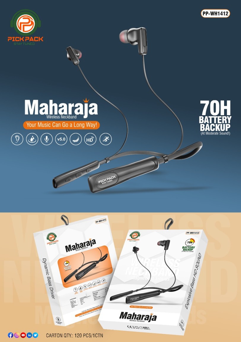 V28 Celljoy Bluetooth Earphones Price Neckband (1412) Maharaja