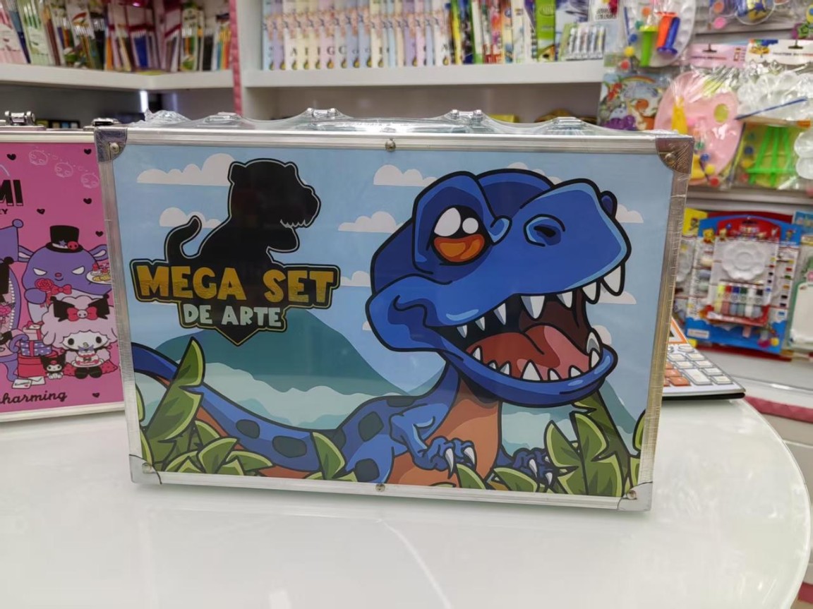 145pc space, unicorn, dino & kuromi Colour kit | HARDIK STATIONERY