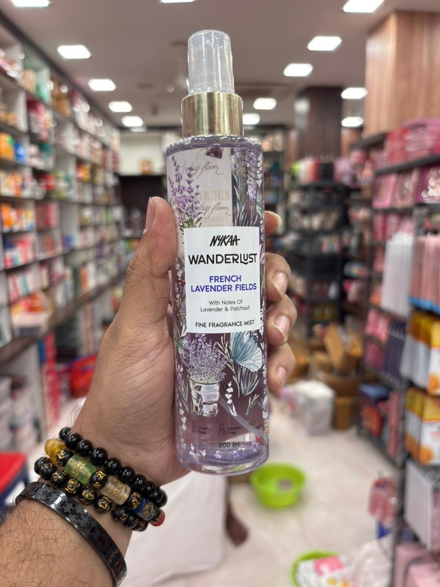 French Lavender Nykaa Mist Nykaa Wanderlust Fragrance Body Mist