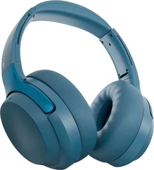 Zebronics Duke Plus (2026 Upgrade) Wireless Headphones, BT v5.4, Upto 70hrs Playback, 40mm Drivers, Gaming Mode, ENC, Dual Pairing, Rapid Charge, AUX, 3 EQ Modes