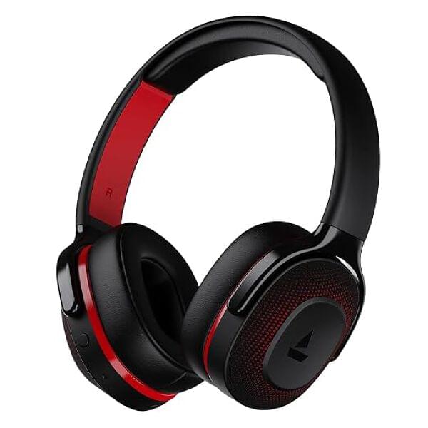 boAt Rockerz 425, ENx Tech, ASAP Charge, 25H Battery, Dual Pair, Stream Ad Free Music via App Support, Bluetooth Headphones, Wireless Over Ear Headphone with Mic