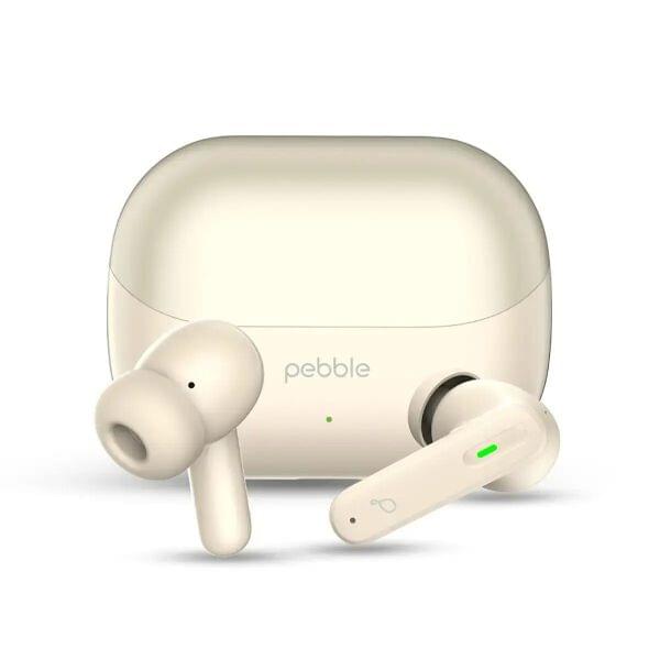 Pebble BlissBuds Ace ANC Earbuds Upto 35 dB | 30 Hr Playtime with Quick Charge| Deep Base | ENC TWS | Quad Mics
