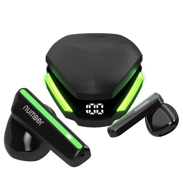 Number Super Buds 111, AI ENC Gaming TWS Earbuds, Low Latency 45MS, Upto 32Hrs Playback Bluetooth