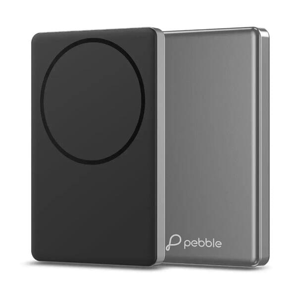 Pebble Mag Mini Ultra-Thin 15W Wireless & 22.5W Wired Power Bank – Magnetic Snap 10-Way Circuit Protection
