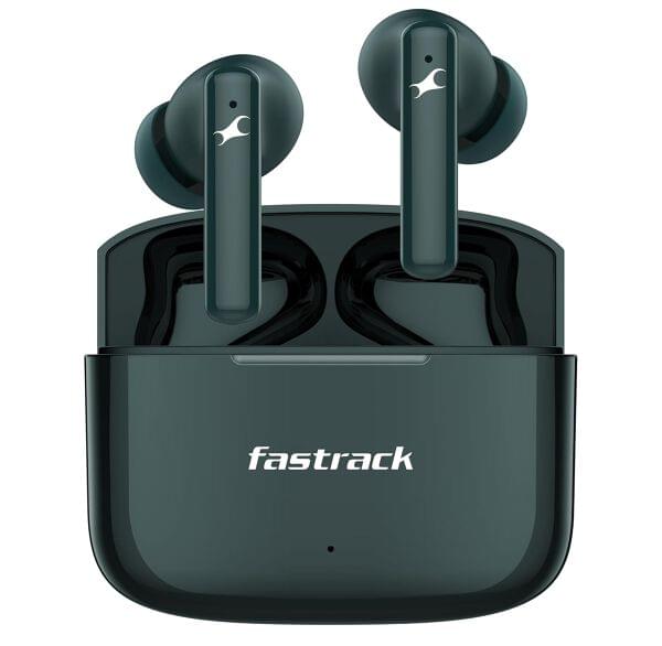 Fastrack Fpods FQ100 Pro|50 Hrs Play Time |ANC Quad mic ENC | Low Latency Gaming Mode - 40ms | 13mm Extra Deep Bass Drivers |InstaSync| NitroFast Charge -200 Mins in 10 Mins|BT5.4|IPX4