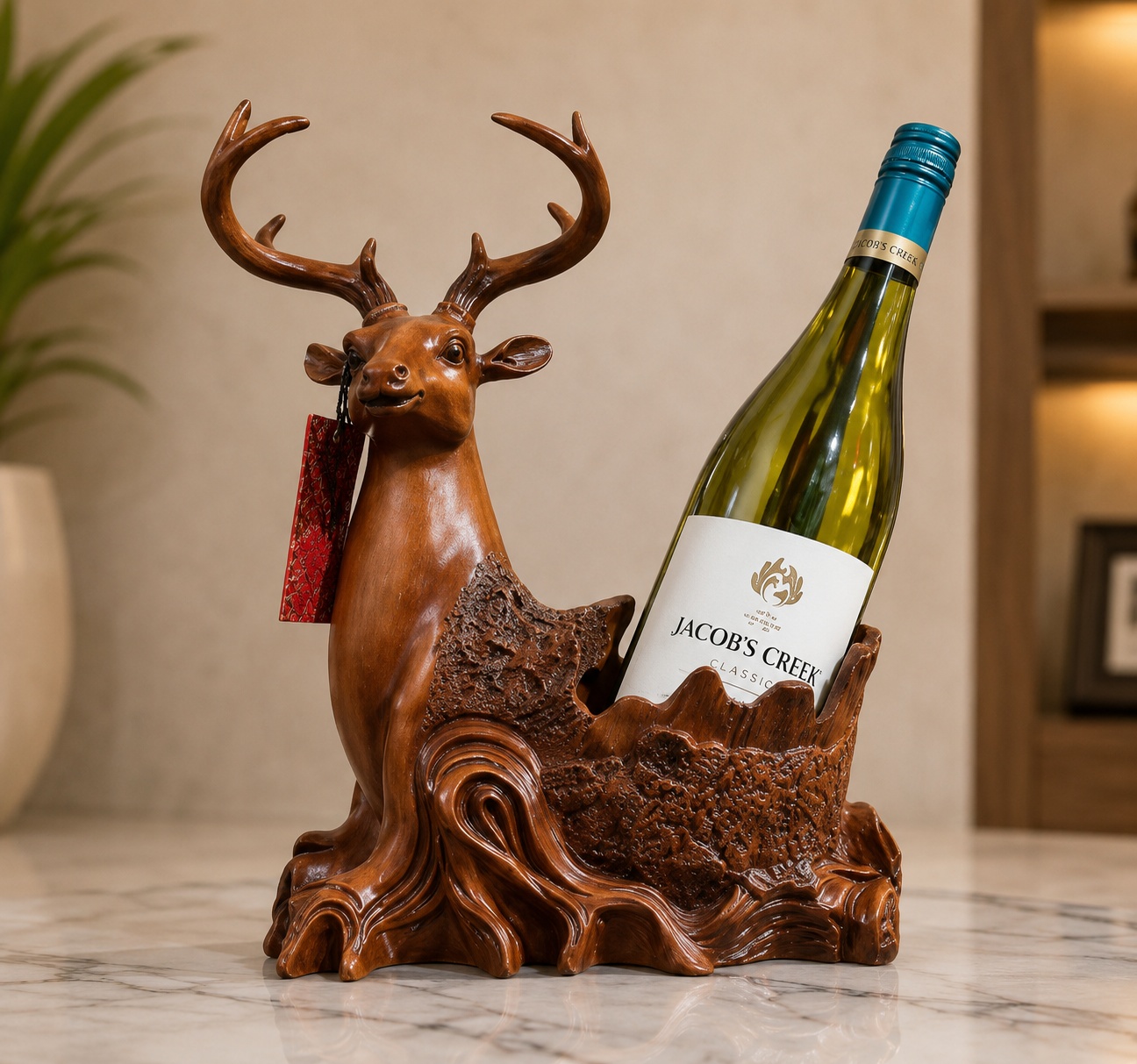 Deer Wine Bottle Holder