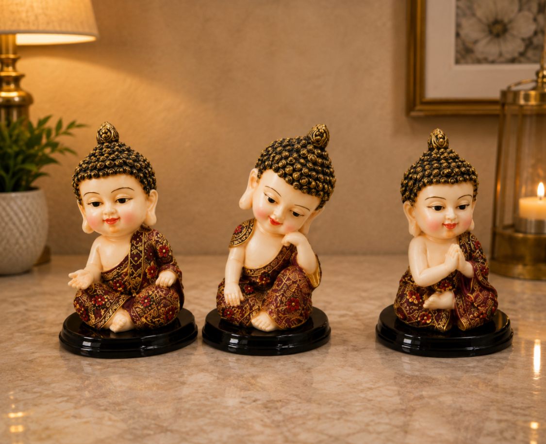 Baby Monk Buddha Statue