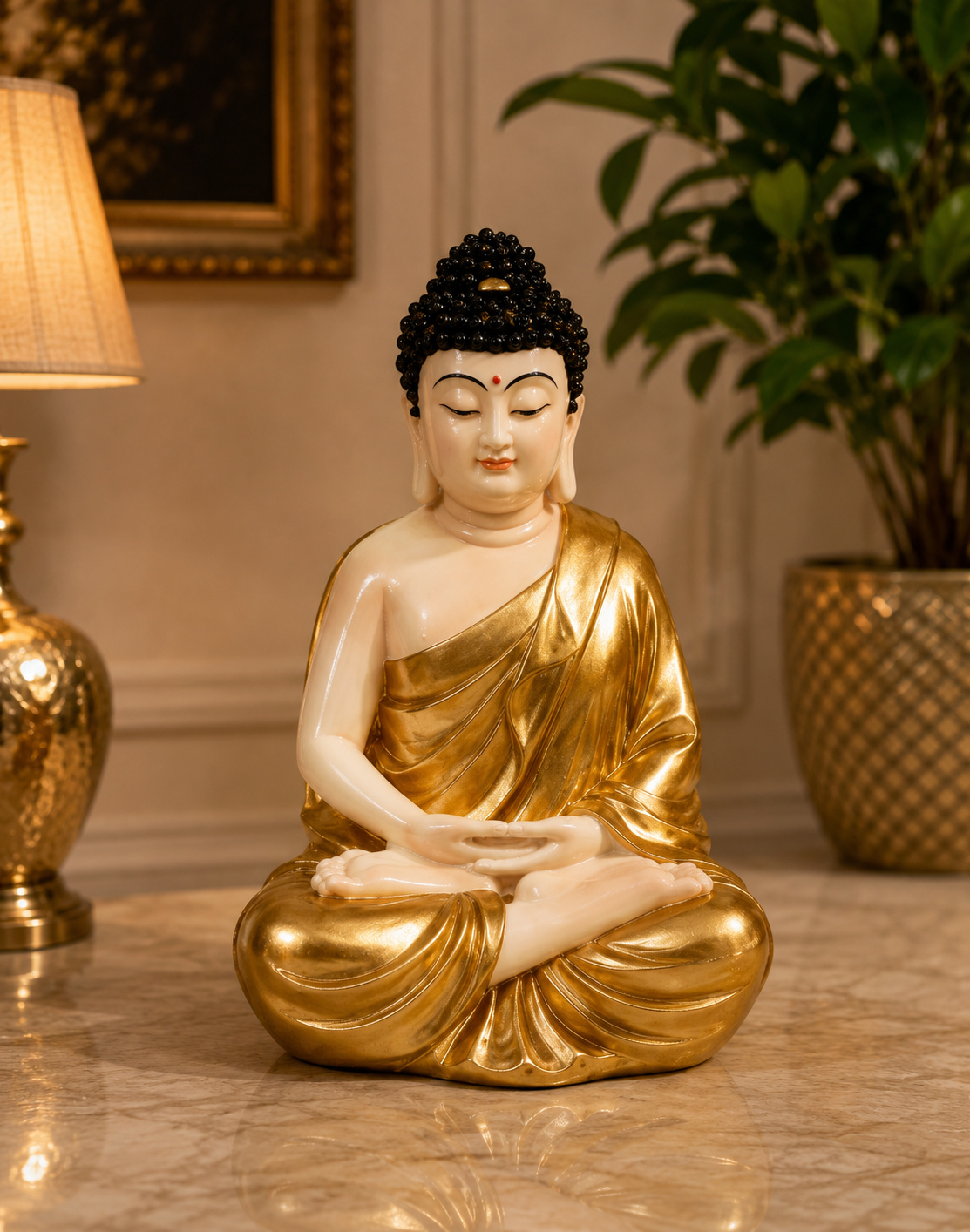 Golden Small Buddha